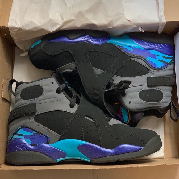 🚫Sold on OfferUp🚫 Air Jordan 8 Aqua - Picture 2 of 8